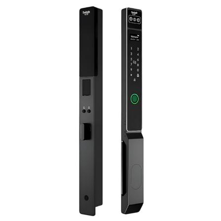 กลอนประตูดิจิตอลดอล็อค SEBO JIDOOR A8TT MAXFACE สำหรับประตูมีมุ้งลวด_0